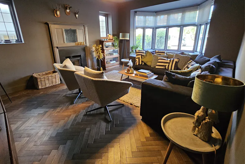 Floor - wooden at Contemporary Muswell Hill Home, D2771 (photo 2)