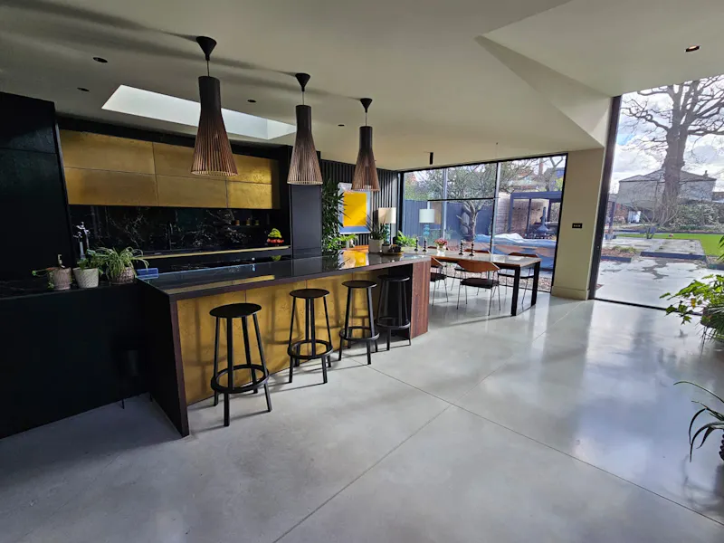 Floor - tiled at Contemporary Muswell Hill Home, D2771 (photo 3)