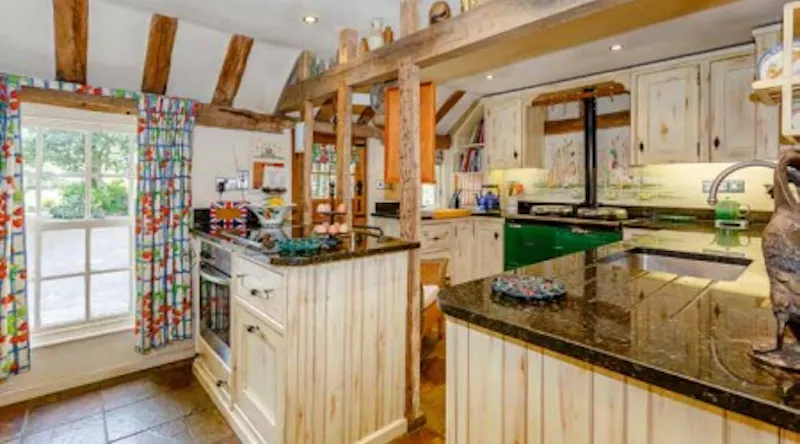 Kitchen at Barnston Grade 2 Rectory, A1627 (photo 7)