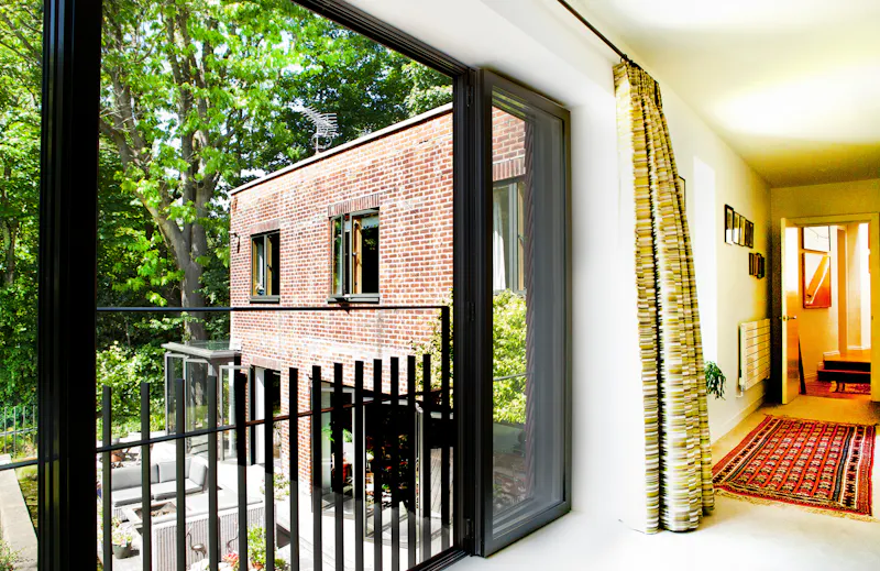 Balcony at Airy Modern Highgate Home, D2546 (photo 21)