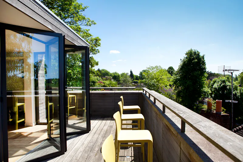 Balcony at Airy Modern Highgate Home, D2546 (photo 32)