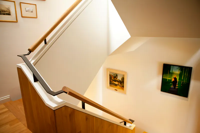 Staircase at Airy Modern Highgate Home, D2546 (photo 18)