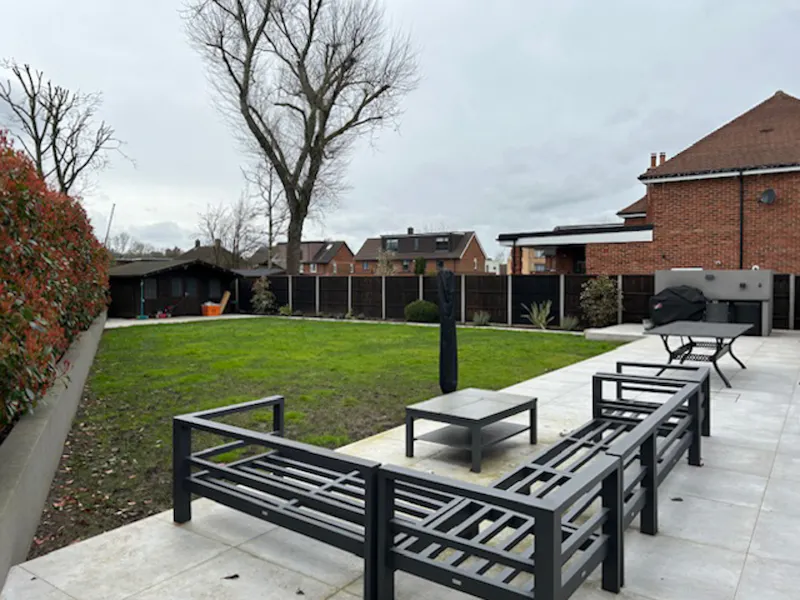 Terrace/Patio at Modern Family Home in Bushey, D2774 (photo 20)