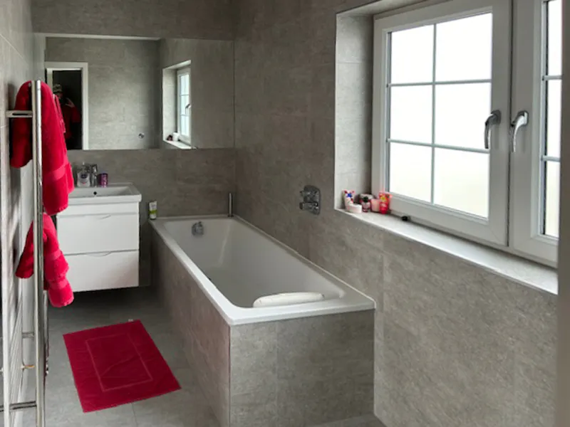 Bathroom at Modern Family Home in Bushey, D2774 (photo 16)