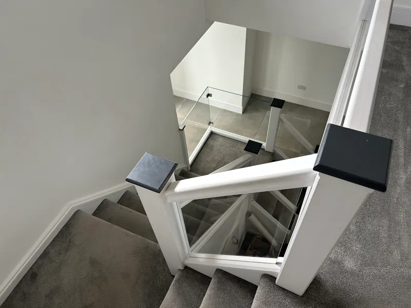 Staircase at Modern Family Home in Bushey, D2774 (photo 10)