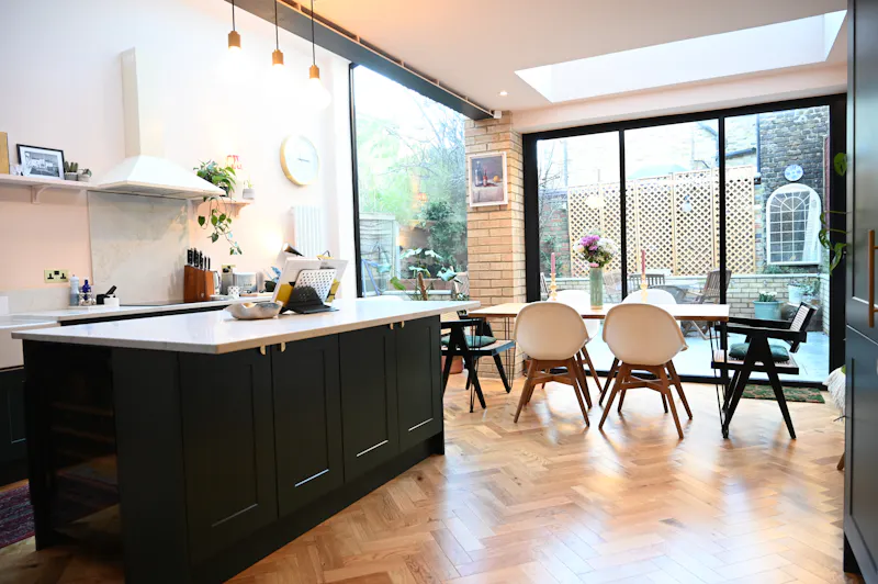 Floor - wooden at Contemporary Peckham Townhouse, B2060 (photo 8)