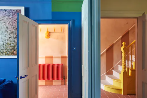 Colourful Harringay house, B2041