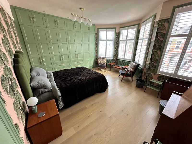 Bedroom at Colourful Harringay house, B2041 (photo 29)