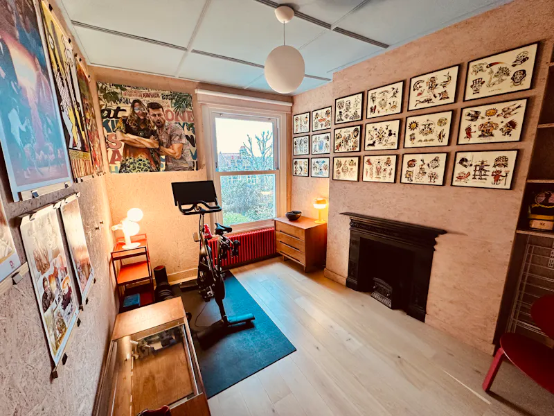 Gym at Colourful Harringay house, B2041 (photo 32)