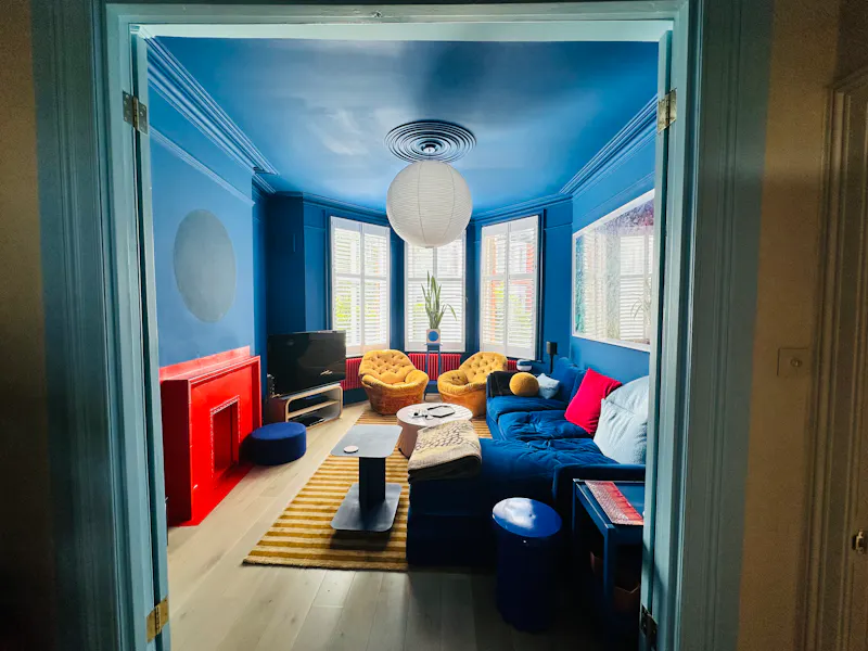 Living Room at Colourful Harringay house, B2041 (photo 5)