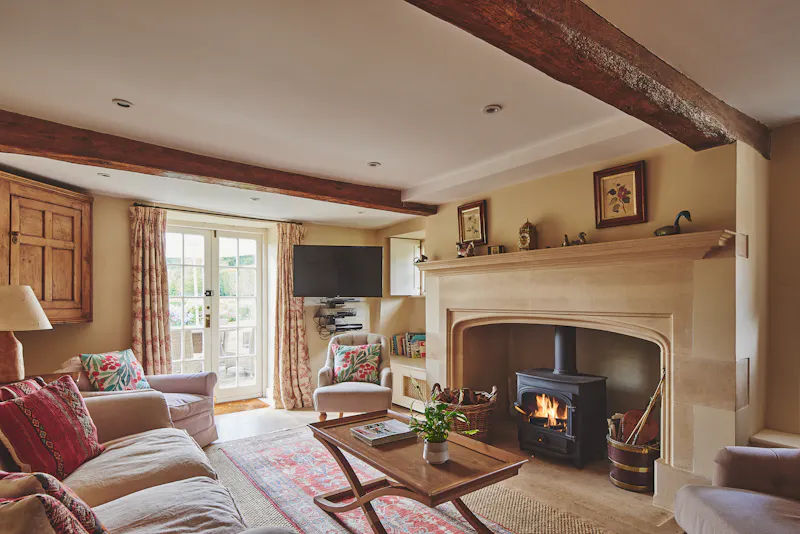 Living Room at Picturesque Cotswold Grange, C943 (photo 9)