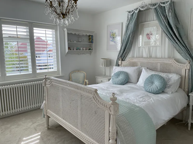 Bedroom - main at Pretty white Dulwich home, D2778 (photo 12)