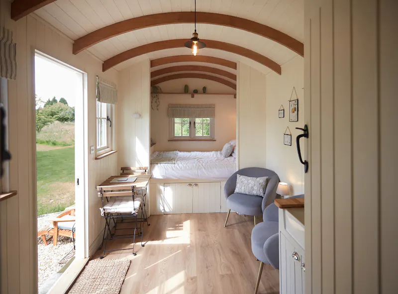 Bedroom at Country home in Turvey, L765 (photo 25)