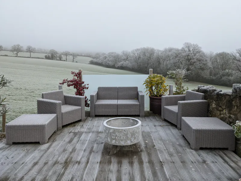 Terrace/Patio at 18th Century School Conversion, D2158 (photo 24)