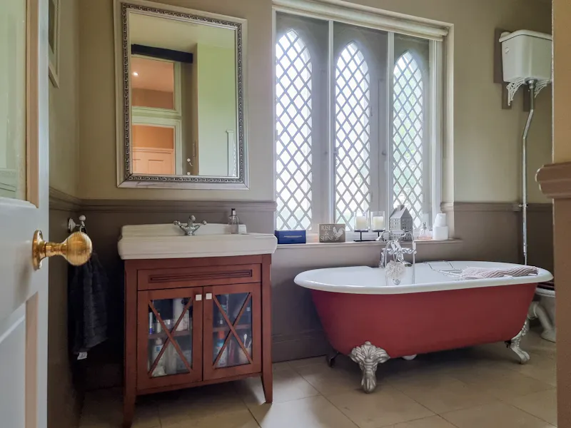 Bath - rolltop at 18th Century School Conversion, D2158 (photo 17)