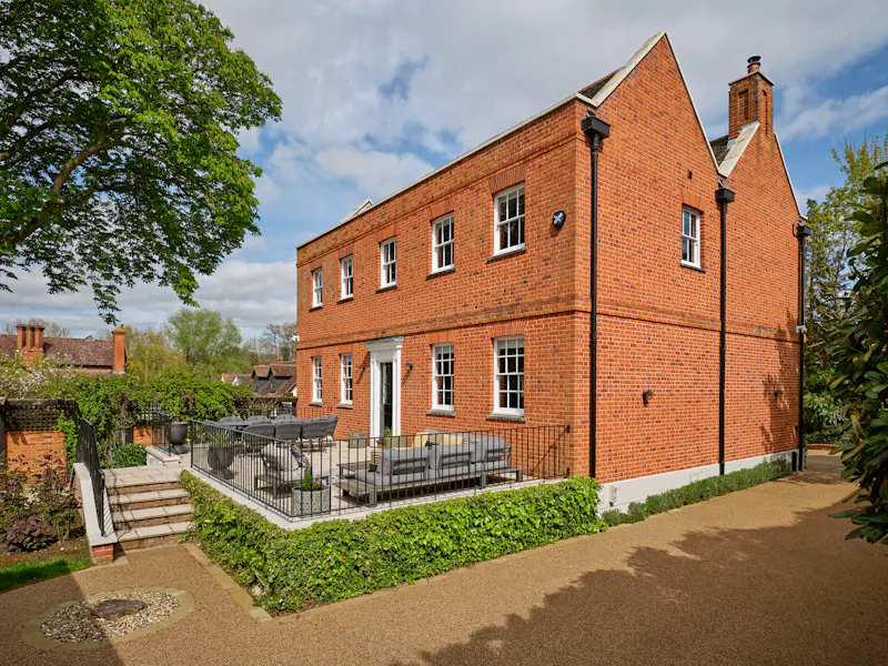 Terrace/Patio at Luxurious Georgian home in Ware, A1631 (photo 26)