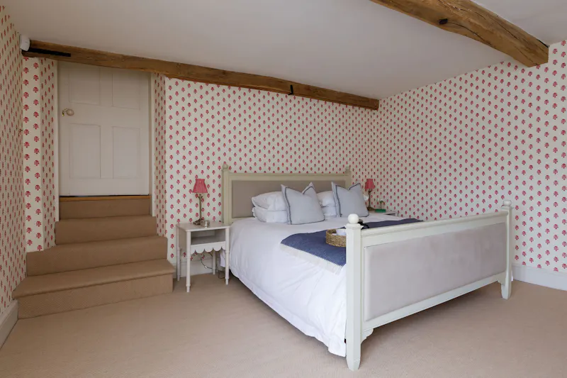 Wallpaper at Grade II-listed Sussex Manor, A1630 (photo 53)