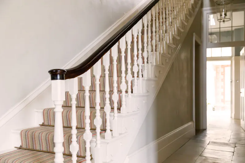 Staircase at Grade II-listed Sussex Manor, A1630 (photo 31)