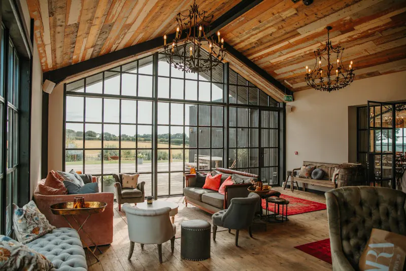 Crittall windows at Stunning Surrey Views Barn, L761 (photo 7)