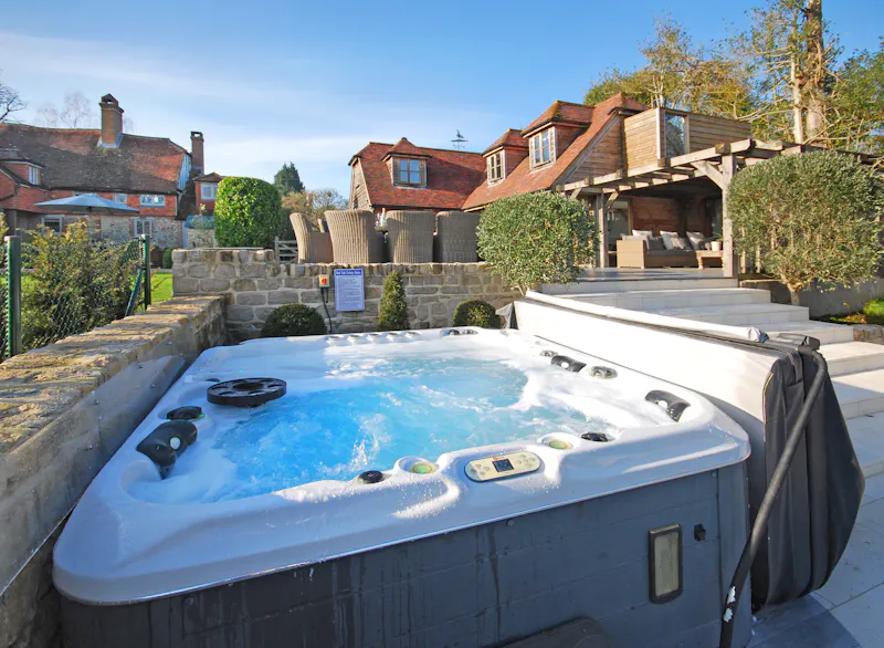 Jacuzzi at Modernised Tudor Petworth Manor, M362 (photo 36)