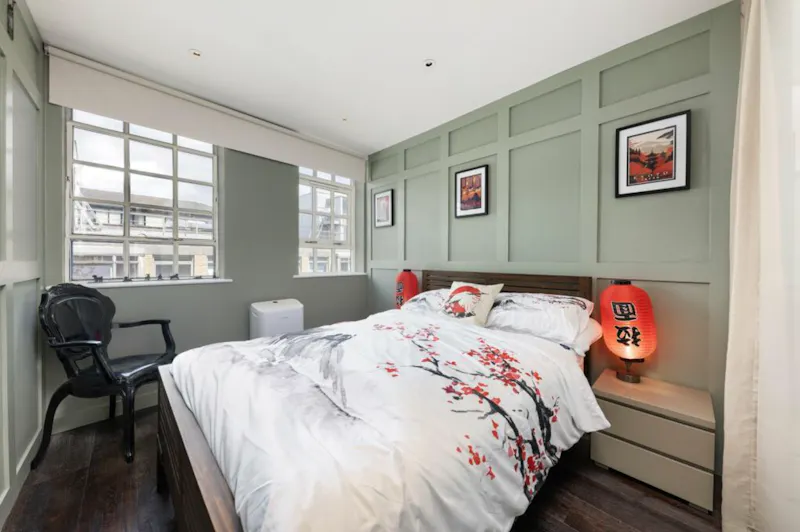 Bedroom at Topical Southwark Penthouse, F1249 (photo 8)