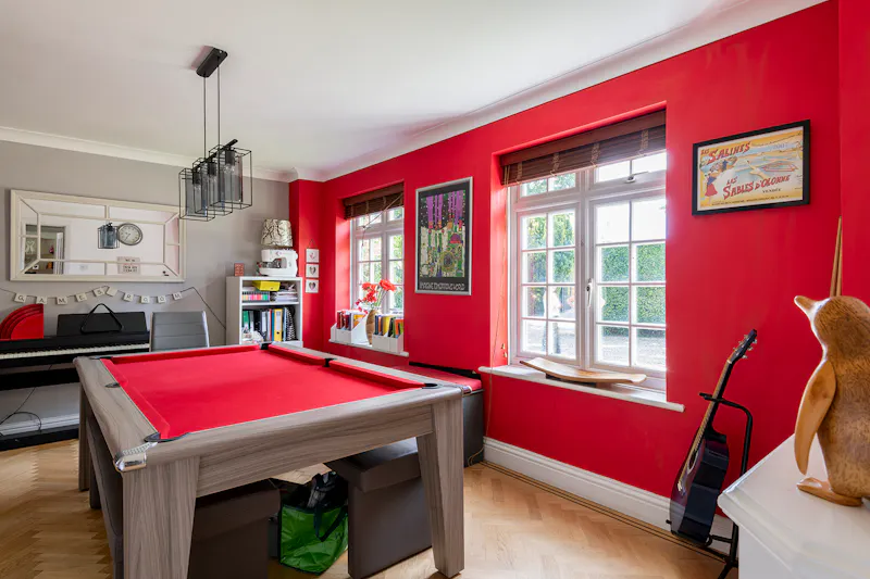 Games room at Classic Mock-Tudor House Esher, D2782 (photo 6)