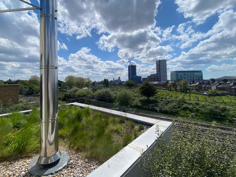 Roof terrace at Architectural Kensal Rise Home, K503 (photo 35)