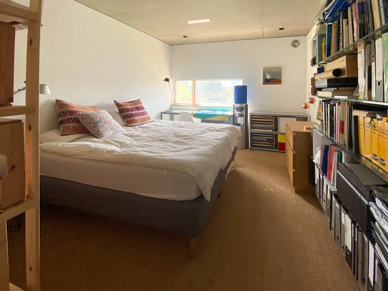 Bedroom at Architectural Kensal Rise Home, K503 (photo 24)