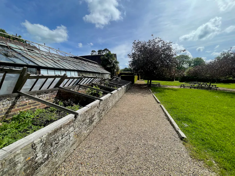 Greenhouse at Moated Groombridge Manor House, M363 (photo 20)