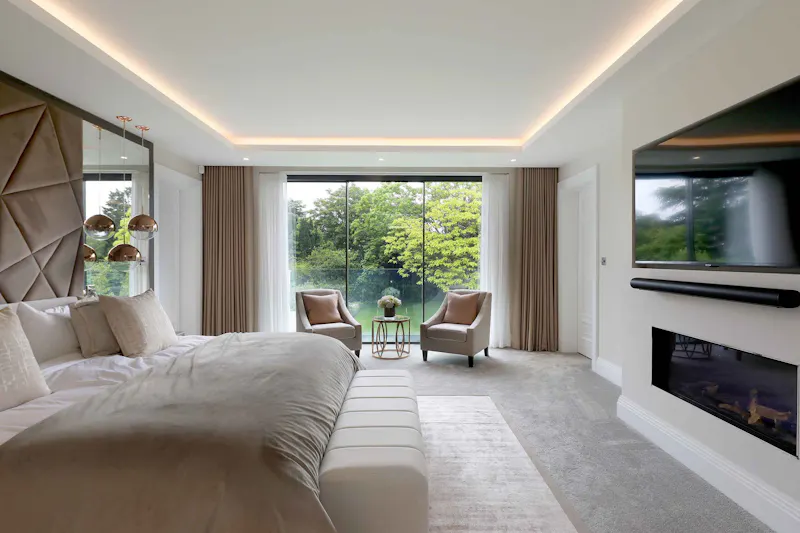 Bedroom - main at Cobham Modern Mansion, D2779 (photo 22)