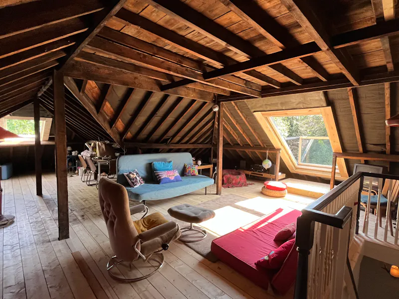Attic at Victorian Fox Hill family home, B1866 (photo 29)