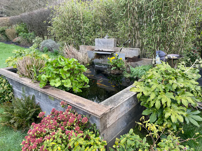 Pond at Modern Culham Country House, D2783 (photo 31)