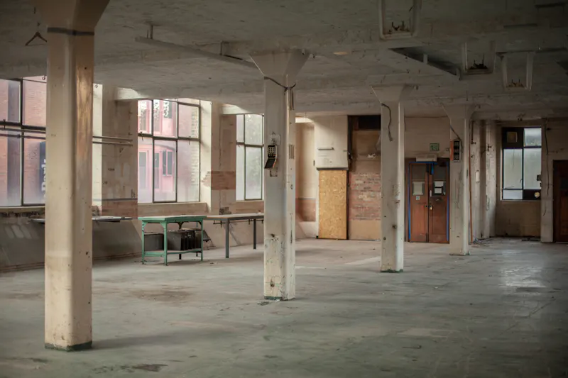Concrete at Stratford Industrial Factory Space, N556 (photo 2)