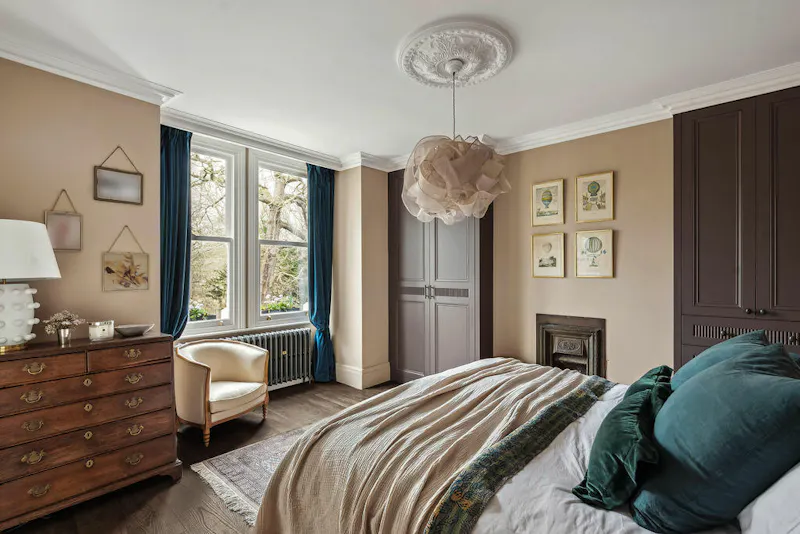 Bedroom - main at Stunning Lewisham House, B2050 (photo 12)