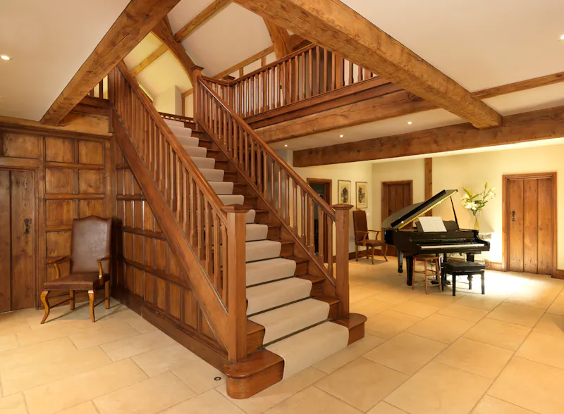 Floor - tiled at Oak Framed Hertfordshire Home, M273 (photo 2)