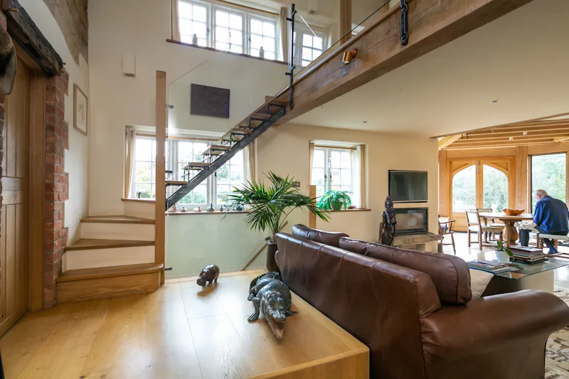 Staircase at Smart Surrey Farmhouse, L759 (photo 10)