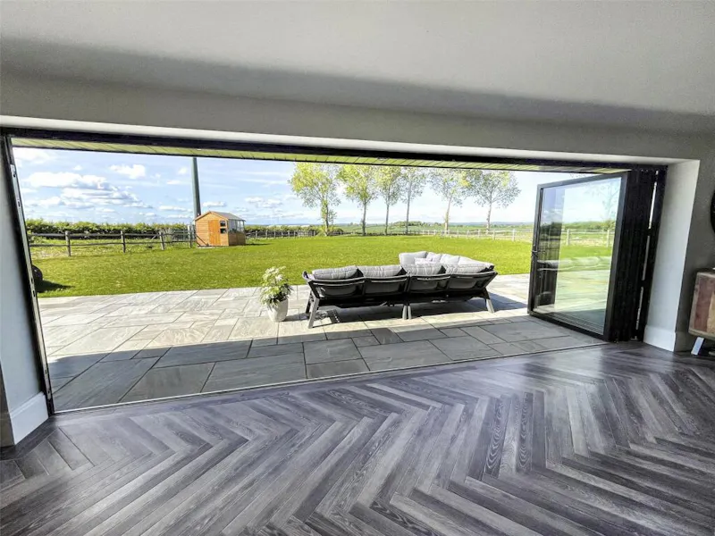 Terrace/Patio at Modern-Build Bungalow Selmeston, D2789 (photo 20)