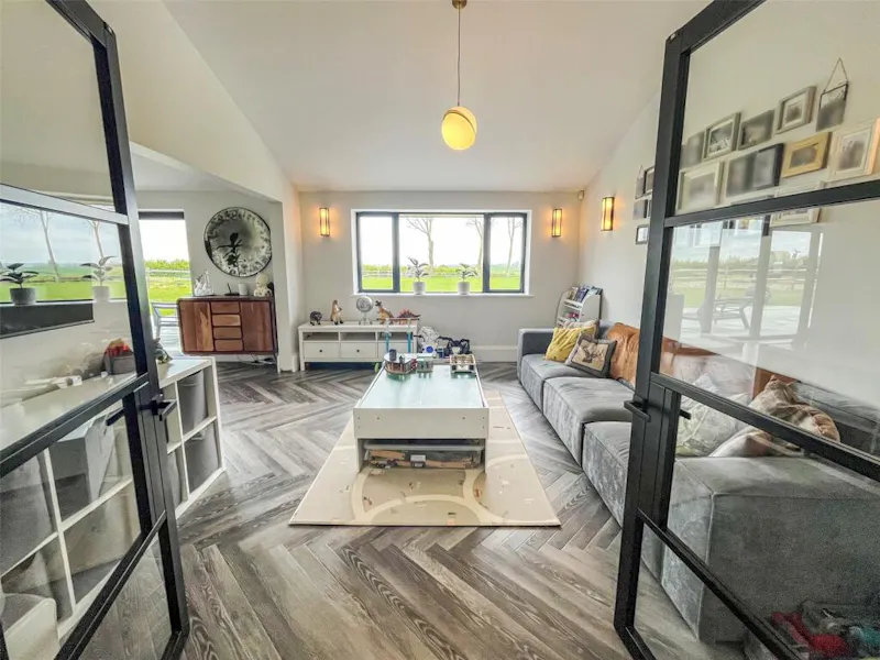 Floor - wooden at Modern-Build Bungalow Selmeston, D2789 (photo 6)