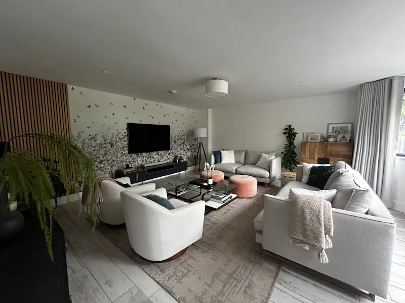 Floor - wooden at Modern St Albans Home, D2786 (photo 8)