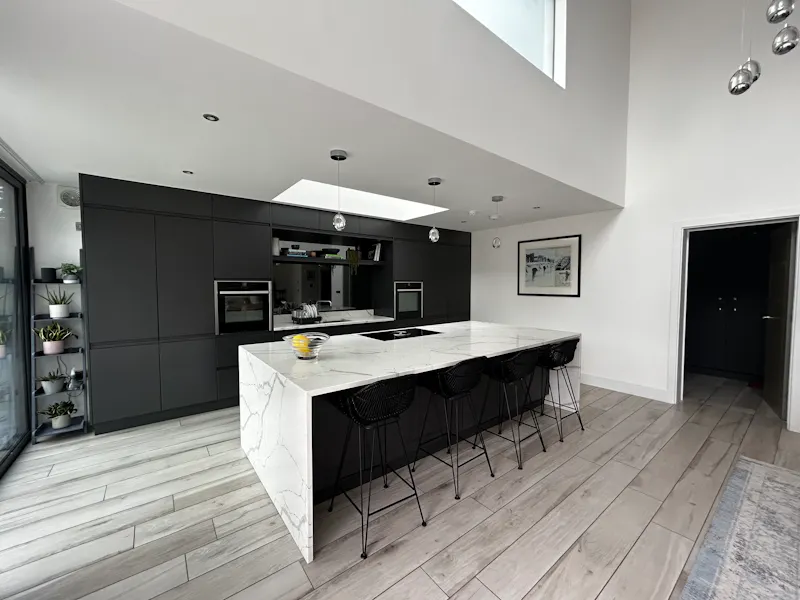 Floor - wooden at Modern St Albans Home, D2786 (photo 5)