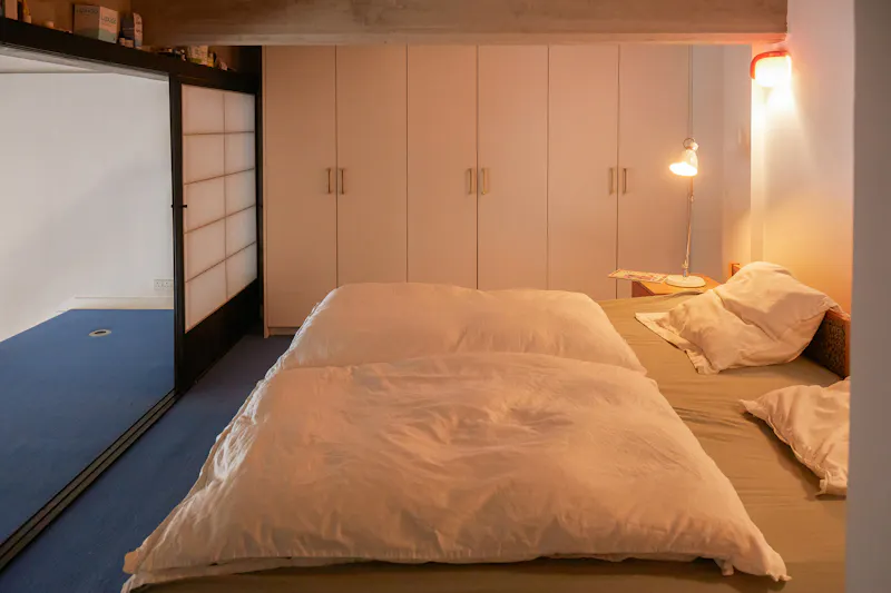 Bedroom at Art-Deco inspired Flat Clapton, F1251 (photo 12)