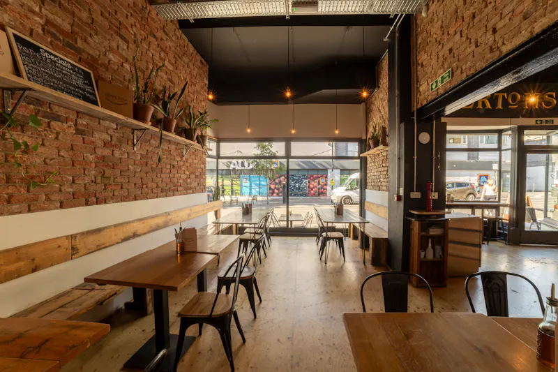 Floor - wooden at Thornton Heath Pizzeria, R874 (photo 14)