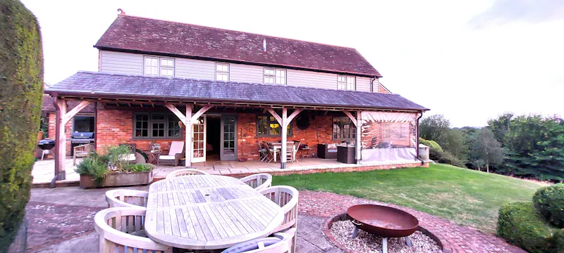Terrace/Patio at Homely Farmhouse Hampshire, L760 (photo 58)