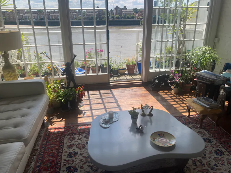 French doors at Limehouse River View House, A1637 (photo 2)