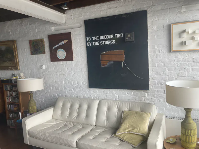 Exposed brick at Limehouse River View House, A1637 (photo 6)