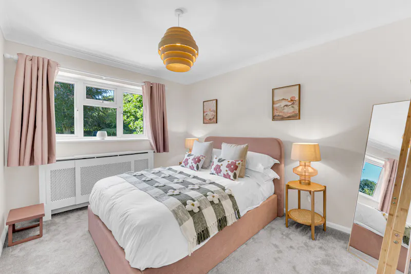 Bedroom at Homely Cottage Cheshire, C944 (photo 25)