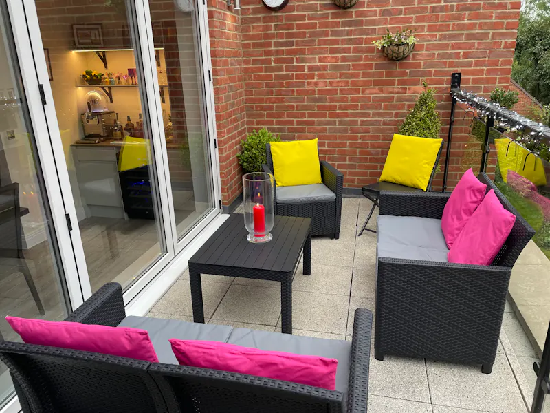 Terrace/Patio at Modern flat in Rickmansworth, F1164 (photo 9)