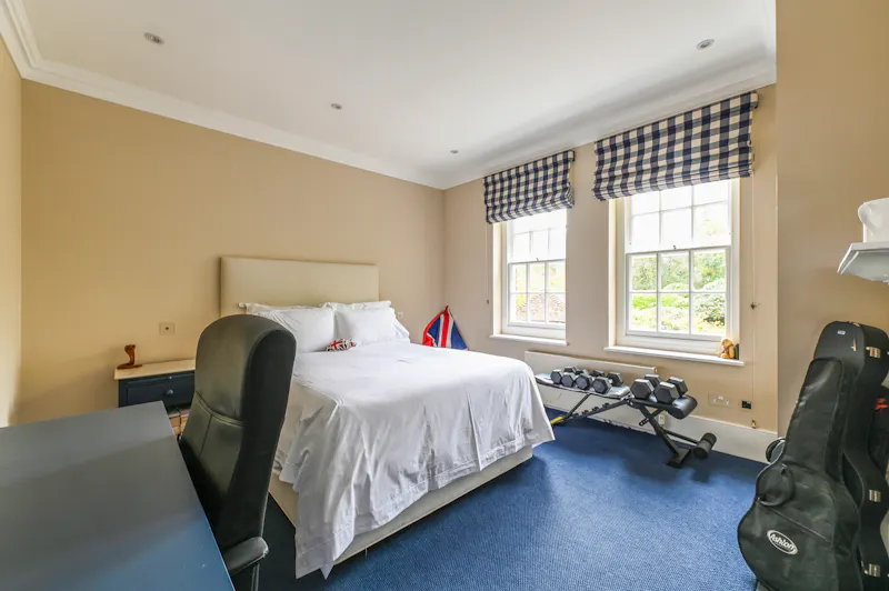 Bedroom at Classy Edwardian Home Wiston, E536 (photo 33)
