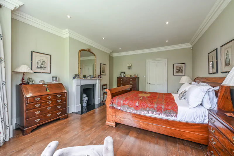 Fireplace at Classy Edwardian Home Wiston, E536 (photo 15)