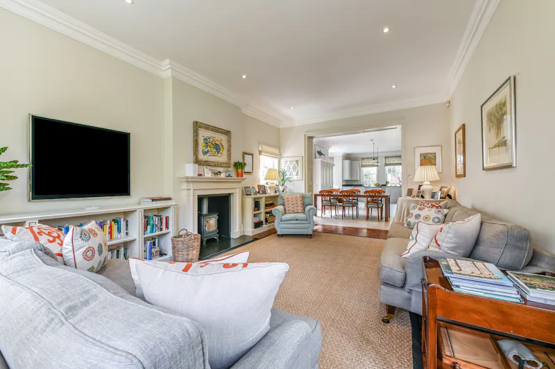 Floor - wooden at Classy Edwardian Home Wiston, E536 (photo 7)